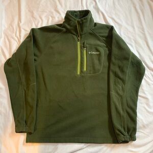 Columbia Green Fleece Pullover
